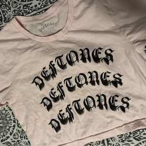 Women's crop top Deftones
